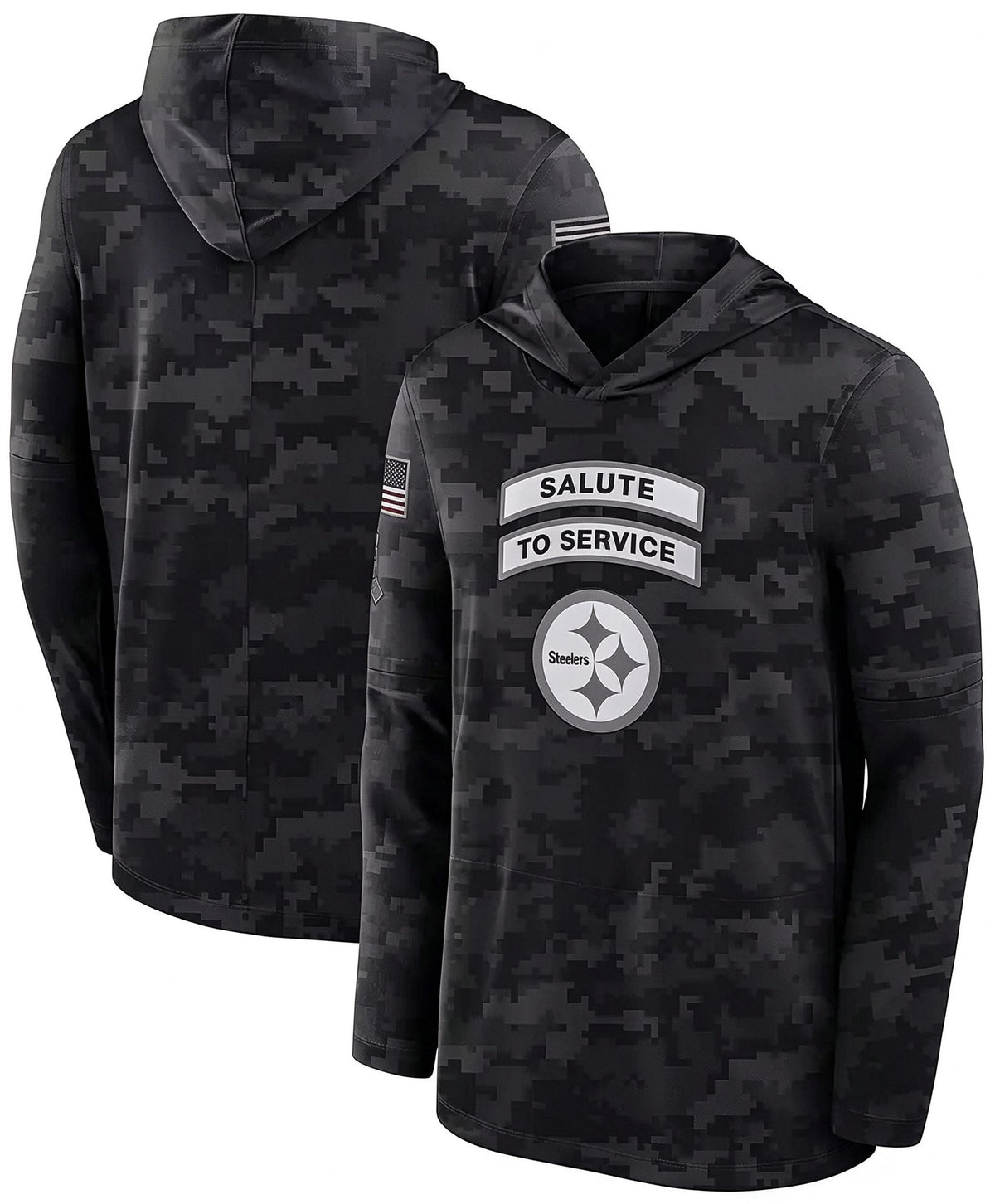 P.Steelers 2026 Salute To Service Club Pullover Hoodie Cheap sale Birthday and Christmas gifts Stitched American Football Jersey