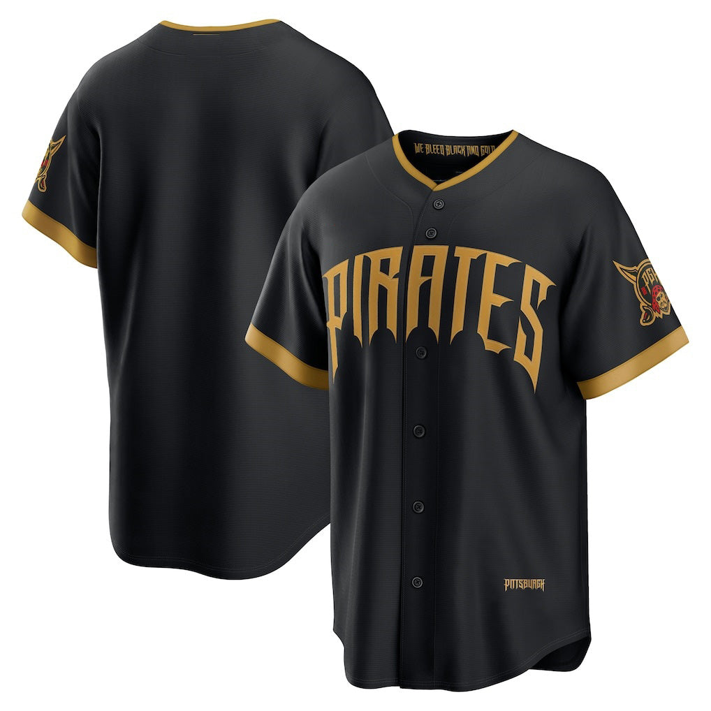 Pittsburgh Pirates Black 2026 City Connect Stadium Stitched Baseball Jersey