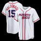 Puerto Rico Baseball #15 Mart¨ªn Maldonado 2026 World Baseball Classic Home Stadium Jersey - White Baseball Jersey Puhics