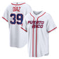 Puerto Rico Baseball #39 Edwin D¨ªaz 2026 World Baseball Classic Home Stadium Jersey - White Baseball Jersey Puhics