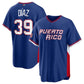 Puerto Rico Baseball #39 Edwin Díaz Blue 2026 World Baseball Classic Road Stadium Stitched Baseball Jersey