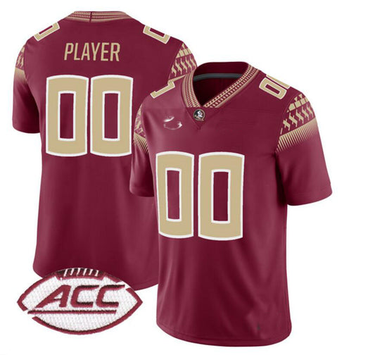 Custom F.State Seminoles Pick-A-Player NIL Replica Football Jersey  Garnet American Stitched College Jerseys