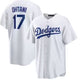Baseball Jerseys Los Angeles Dodgers #17 Clayton Kershaw White Home Replica Player Name Jersey