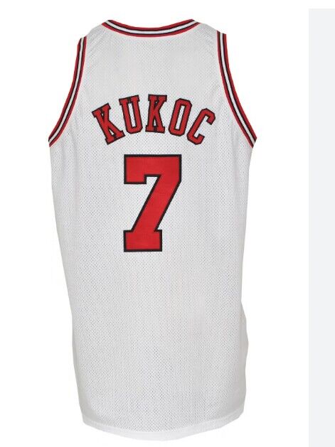 #7 Toni Kukoc C.Bulls Mitchell & Ness Hardwood Classics Swingman Jersey - White