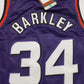 P.SUNS #34 Charles Barkley Fanatics Branded  Fast Break Player Jersey Icon Edition Purple Stitched American Basketball Jersey