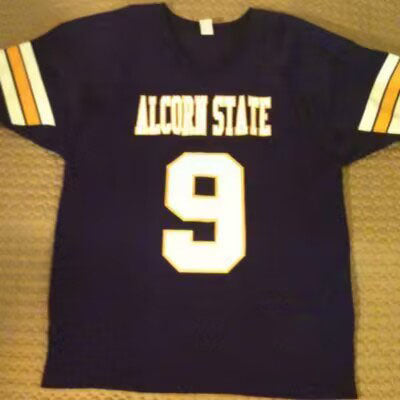 #9 Alcorn State  Stitched American Football Jersey College Jerseys