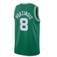 B.Celtics #8 Kristaps Porzingis Icon Jersey Green Stitched American Basketball Jersey