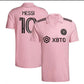 #10 Lionel Messi Inter Miami CF Pink 2023 The Heart Beat Kit Replica Jersey Soccer Jerseys