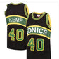 S.Supersonics #40 Shawn Kemp Champion Basketball Jersey