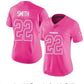 D.Cowboys #22 Emmitt Smith Pink Game Jersey Stitched American Football Jerseys