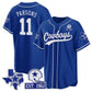 Cowboys #11 Micah Parsons Royal Texas Patch Baseball Jersey – All Stitched Baseball Jersey