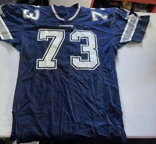 D.Cowboys #73 Larry Allen  Vintage Navy Stitched American Football Jerseys