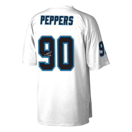 C.Panthers #90 Julius Peppers Mitchell & Ness 2024 Hall of Fame Fashion Jersey – White Stitched American Football Jerseys