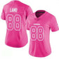 D.Cowboy #88 CeeDee Lamb Pink Stitched Limited Rush Fashion Stitched American Football Jerseys