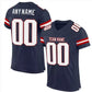 Custom NE.Patriots Navy Vapor Elite Stitched American Football Jerseys