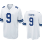 D.Cowboys #9 KaVontae Turpin White Game Team Jersey Stitched American Football Jerseys