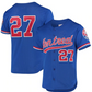 #27 blue Stitches Baseball Jerseys