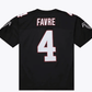 A.Falcons #4 Brett Favre Mitchell & Ness Black 1991 Legacy Player Stitched American Football Jerseys