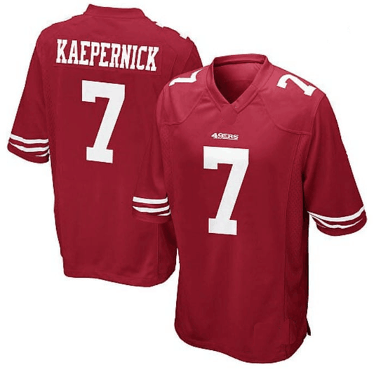 SF. 49ers #7 Colin Kaepernick Vapor  Limited Jersey - Scarlet Stitched American Football Jersey