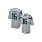 S.Seahawks #16 Tyler Lockett Gray Inverted Team Game Jersey Stitched American Football Jerseys