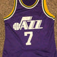 NO.Jazz #7 Pete Maravich Champion - Purple Stitched American Basketball Jersey