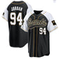 NO.Saints #94 Cameron Jordan Black 1987 Legacy Stitched Stitched Baseball Jersey