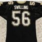 NO.Saints #56 Pat Swilling Mitchell & Ness Legacy Stitched American Football Jersey