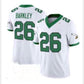 P.Eagles #26 Saquon Barkley LIX 2nd Alternate Game Jersey - White Football Jerseys