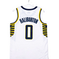 A.Indiana Pacers #0 Tyrese Haliburton Association Swingman Stitched Basketball Jersey