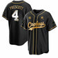 Cowboys #4 Dak Prescott  Black Stitched Baseball Jersey