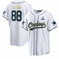 Cowboys #88 CeeDee Lamb White Stitched Baseball Jersey