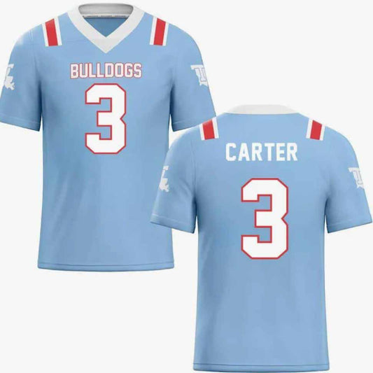#3 Louisiana Tech Bulldogs Carter Stitched American College Jerseys
