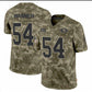 SF. 49ers #54 Fred Warner Camo Salute to Service Limited Stitched American Football Jersey