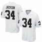 LV.Raiders #34 Bo Jackson Game Stitched American Football Jerseys