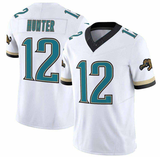 J.Jaguars #12 Travis Hunter White F.U.S.E. Football Jerseys