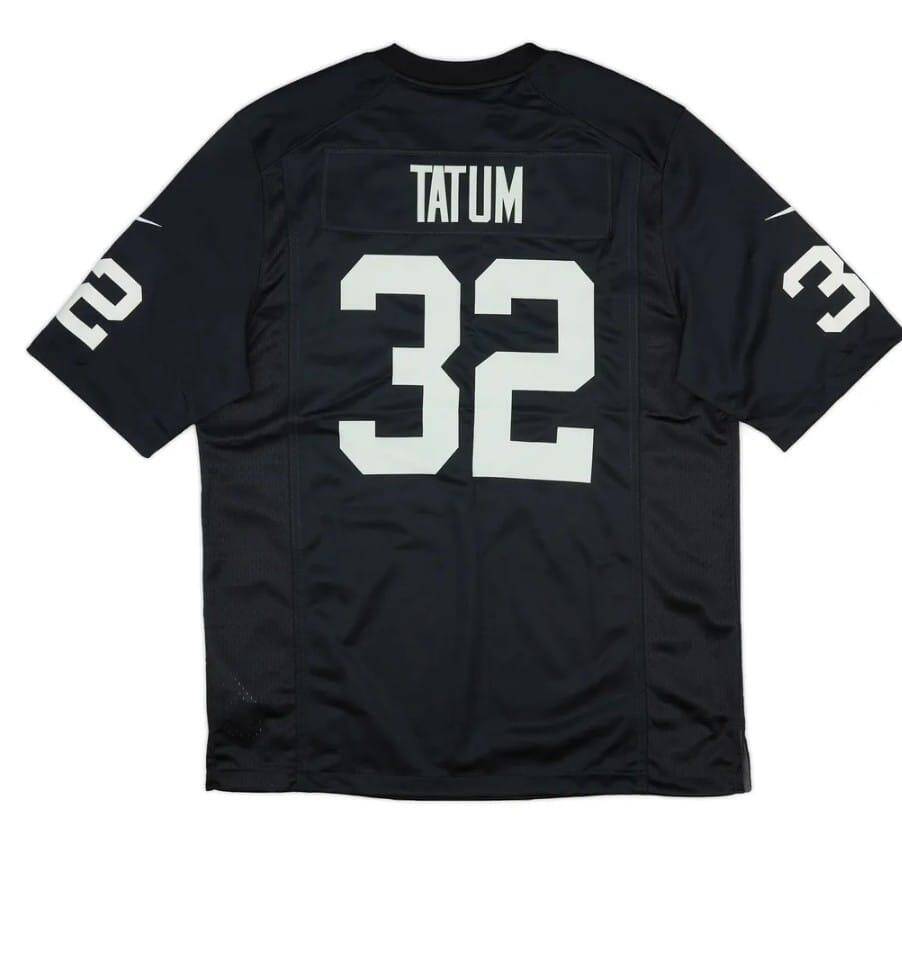 LV.Raiders #32 Jack Tatum Black Game Stitched American Football Jerseys