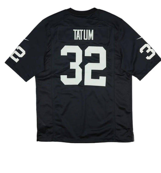 LV.Raiders #32 Jack Tatum Black Game Stitched American Football Jerseys
