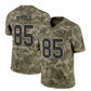 SF.49ers #85 George Kittle Camo Salute to Service Limited Stitched American Football Jersey