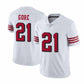 SF.49ers #21 Frank Gore White Color Rush Vapor Untouchable Limited Retired Player Stitched American Football Jerseys