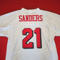 SF.49ers #21 Deion Sanders Mitchell & Ness White 1994 Authentic American Football Jerseys