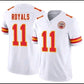 KC.Chiefs #11 Jalen Royals White F.U.S.E.  Limited Stitched American Football Jerseys