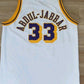 LA.Lakers #33 "KAREEM ABDUL-JABBAR" White 1979-80 Stitched American Basketball Jersey