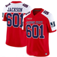 J.State Tigers #601 Jackson Red 2025 Vapor Limited Jersey - All Stitched American College Jerseys