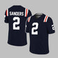 J.State #2 Shedeur Sanders 2025 Stitched American College Jerseys