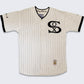 Chicago White Sox White Pinstripe 1919 Cooperstown Collection Stitched Baseball Jersey