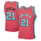 S.Antonio Spurs #21 Tim Duncan Mitchell & Ness Pink 1998-99 Hardwood Classics Reload Swingman Stitched American Basketball Jersey