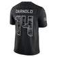 S.Seahawks #14 Sam Darnold Black 2026 Salute to Service Stitched Limited Football Jersey