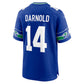 S.Seahawks #14 Sam Darnold Royal Alternate Game Player Football Jersey