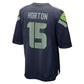 S.Seahawks #15 Tory Horton College Navy Team Game Stitched American Football Jerseys