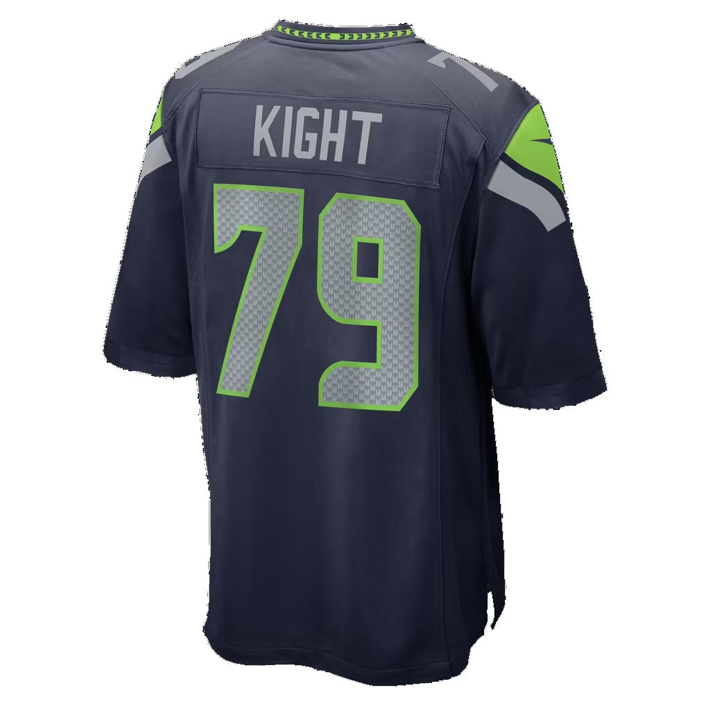 S.Seahawks #79 Amari Kight College Navy Team Game Football Jersey
